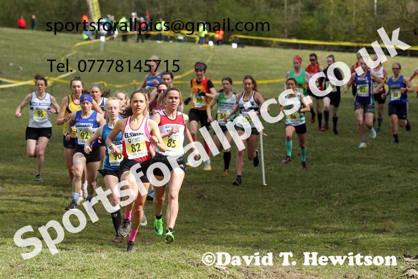 Masters men 2021 NECAA Cross Country Relays, Thornley Farm, Peterlee, Saturday, April 10th. Photo: David T. Hewitson/Sports for All Pics